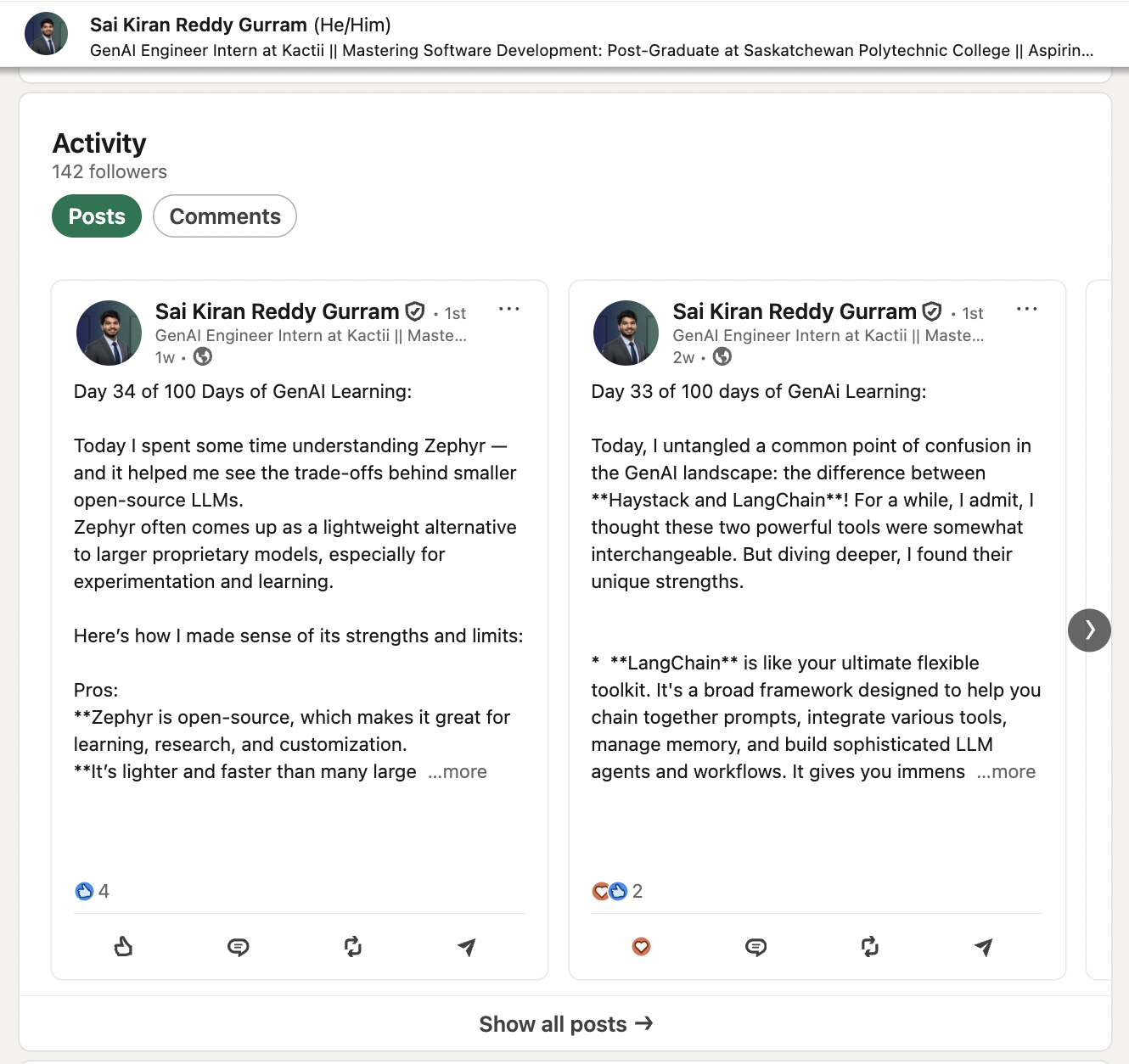 Learning Challenge Testimonial 5